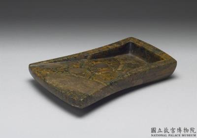 图片[2]-Inkstone shaped like the character for “phoenix.”, attributed to Cang Xuean , Ming dynasty  (1368-1644)-China Archive